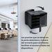 EAN 5903148912929 - Extralink 6U 600X600 AZH WALL-MOUNTED RACKMOUNT CABINET SWING TYPE BLACK Bastidor de pared imagen 11