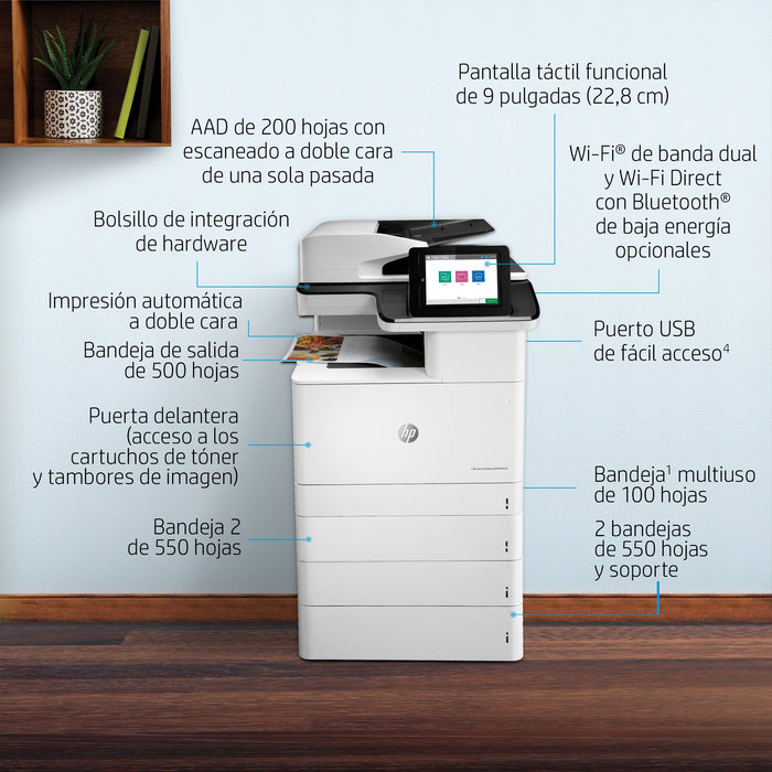 EAN 5715328307599 - HP Color LaserJet Enterprise MFP M776dn Laser A3 1200 x 1200 DPI 46 ppm Wifi imagen 4