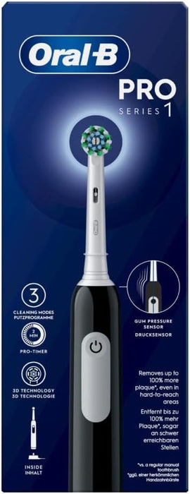 Cepillo Oral-B Pro 1 Cross Action  Black