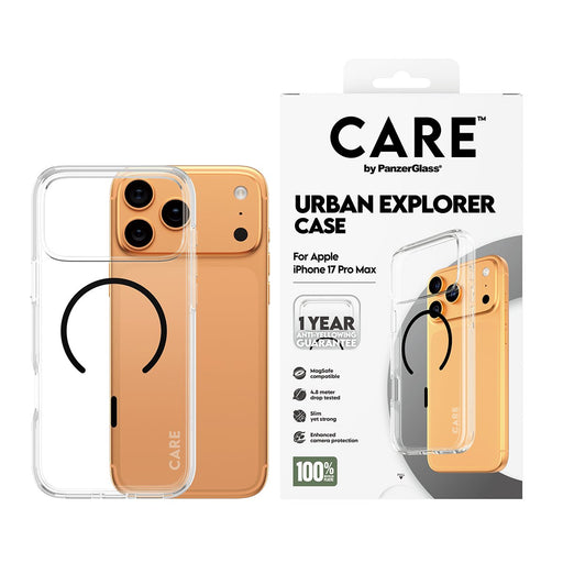 EAN 5715685026904 - PanzerGlass CARE™ by ® Urban Explorer Case Transparent w. Black MagSafe iPhone 17 Pro Max funda para telé imagen 2
