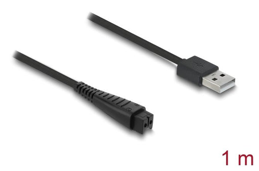 EAN 4043619909841 - DeLOCK 90984 cable de transmisión Negro 1,5 m USB A 2 pines imagen 2