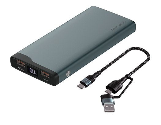 EAN 4250774954702 - 4smarts VoltHub Pro Polímero de litio 10000 mAh Negro, Metálico imagen 2
