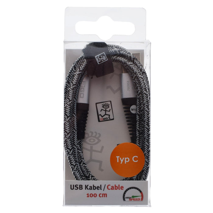 EAN 4010425959537 - 2GO 795953 cable USB USB 3.2 Gen 1 (3.1 Gen 1) 1 m USB B USB C Plata imagen 2