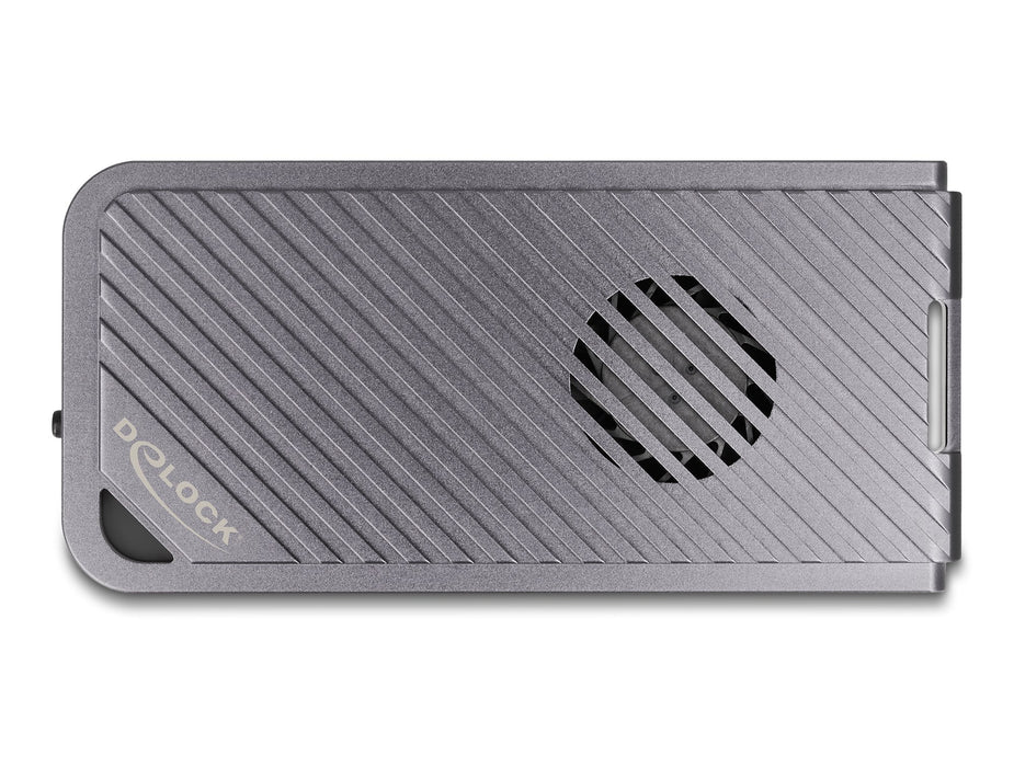 EAN 4043619420254 - DeLOCK 42025 caja para disco duro externo Caja externa para unidad de estado sólido (SSD) Gris M.2 imagen 3