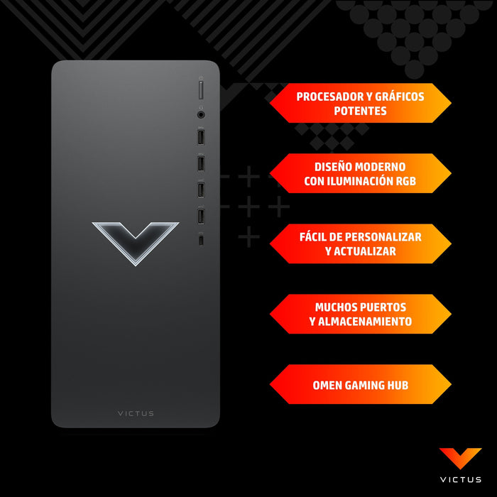 EAN 0196786500466 - Victus by HP 0130ns PC AMD Ryzen™ 5 5600G 16 GB DDR4-SDRAM 512 GB SSD NVIDIA GeForce GTX 1660 SUPER Windo imagen 19