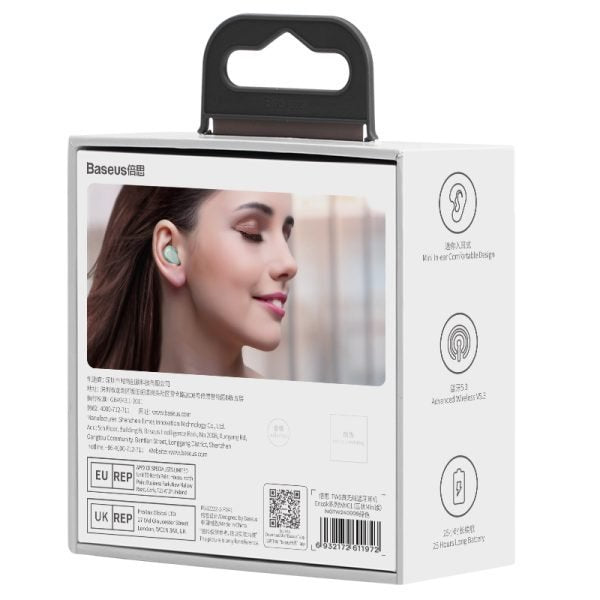 EAN 6932172611972 - Baseus WM01 Auriculares True Wireless Stereo (TWS) Dentro de oído Llamadas/Música USB Tipo C Bluetooth Ve imagen 7