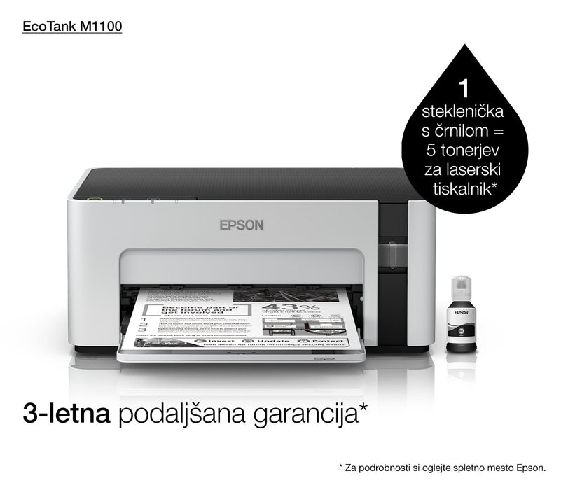 EAN 8715946655376 - Epson EcoTank M1100 impresora de inyección de tinta 1440 x 720 DPI A4 imagen 9