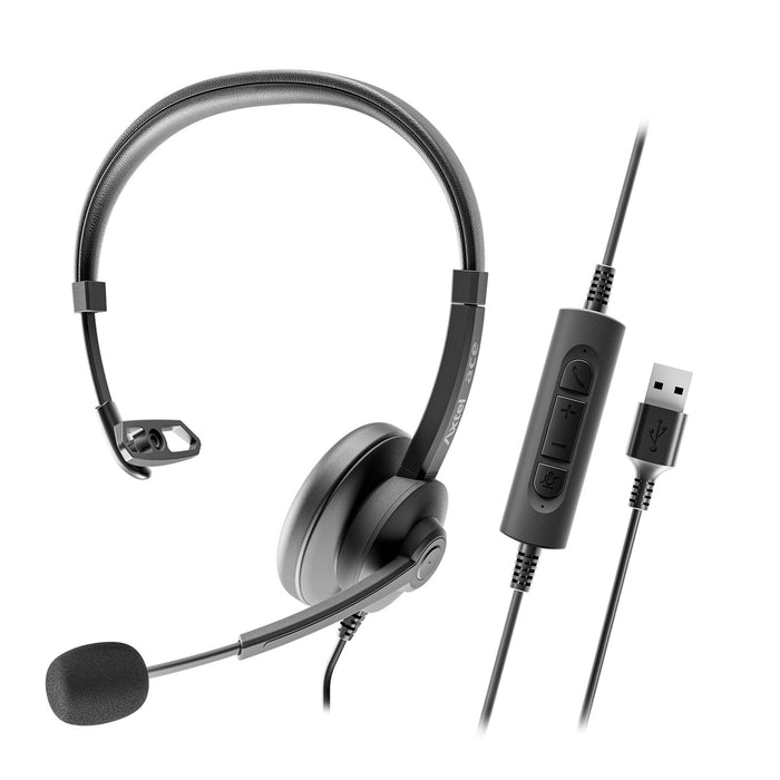EAN 5901986764120 - Axtel AXH-ACEUCM auricular y casco Auriculares Alámbrico Diadema Oficina/Centro de llamadas USB Type-C /  imagen 1