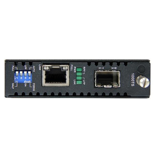 EAN 0065030852517 - StarTech.com ET91000SFP2 convertidor de medio 1250 Mbit/s Negro imagen 2