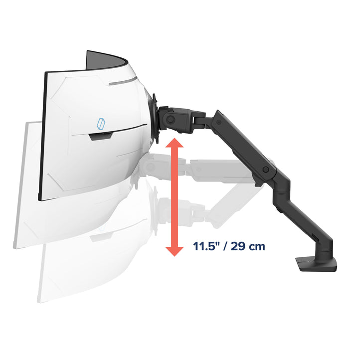 EAN 698833091939 - Ergotron HX Series HX ARM WITH VERY HEAVY DUTY PIVOT DESK 144,8 cm (57") Escritorio Negro imagen 8