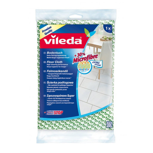 EAN 4023103110731 - Vileda 2694 trapo para limpiar Microfibra Verde, Blanco 1 pieza(s) imagen 1