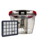 EAN 6221127459685 - TORNADO VCCKC800RCL aspiradora 1,8 L Aspiradora cilíndrica Secar 800 W Sin bolsa imagen 43