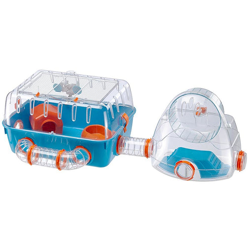EAN 8010690073101 - Ferplast Combi 2 Hámster Azul, Transparente imagen 1