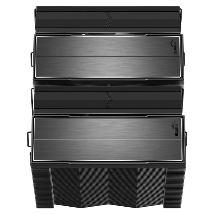 EAN 6930788486366 - SAMA Gears A60B Procesador Refrigerador de aire 12 cm Negro 1 pieza(s) imagen 3
