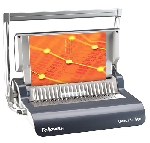 EAN 43859651252 - Fellowes Quasar+ 500 500 hojas Carbón vegetal, Gris imagen 1