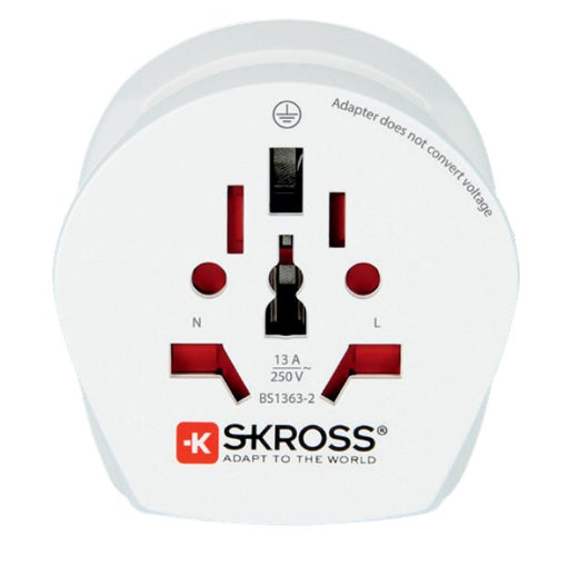 EAN 7640166320043 - Skross 1.500202-E adaptador de enchufe eléctrico Tipo F Blanco imagen 1