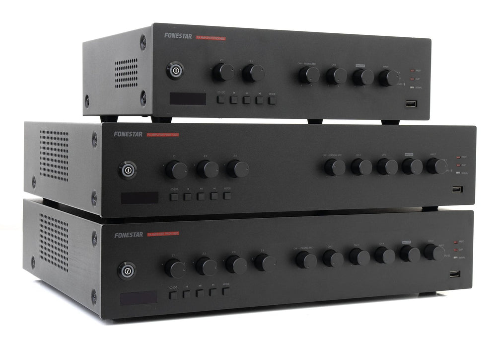 EAN 8422521014168 - Fonestar PROX-120Z amplificador de audio 3.0 canales Sistema de megafonía Negro imagen 7