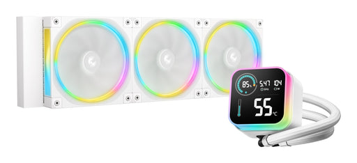 EAN 6933412729815 - DeepCool LQ360 ULTRA ARGB Procesador Kit de refrigeración líquida 12 cm Blanco imagen 1