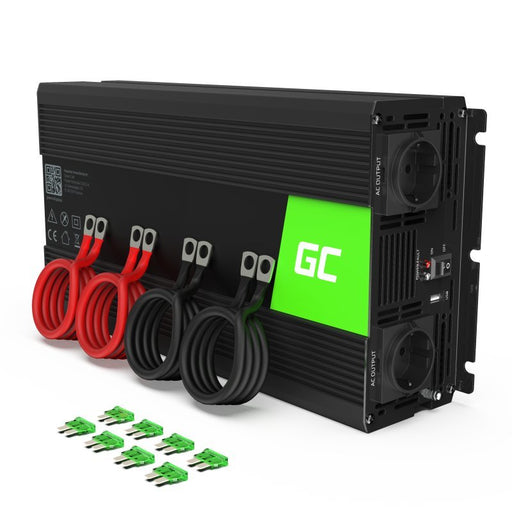 EAN 5907813966866 - Green Cell INV27 adaptador e inversor de corriente Auto 6000 W Negro imagen 1