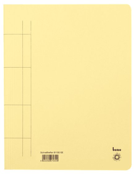 EAN 9003260480354 - Bene 81100GE Caja de cartón Amarillo A4 imagen 1