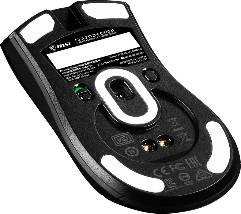 EAN 4719072941819 - MSI CLUTCH GM31 LIGHTWEIGHT WIRELESS ratón Juego mano derecha RF inalámbrico Óptico 12000 DPI imagen 5