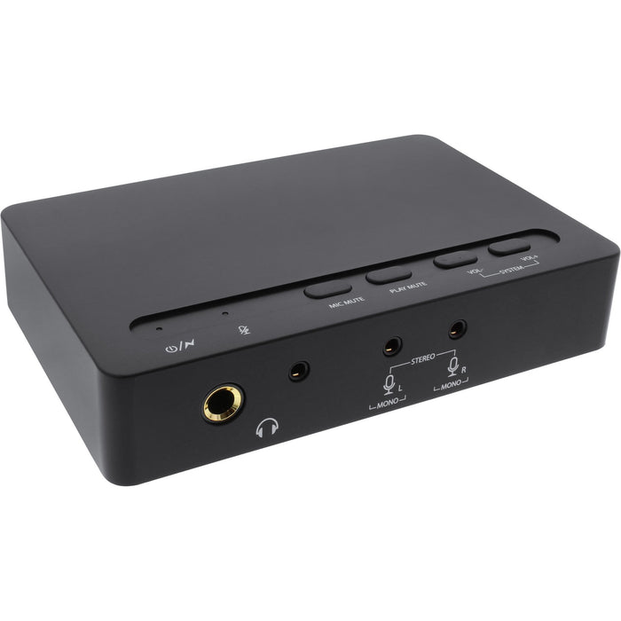 EAN 4043718219100 - InLine 66670B convertidor de audio Negro imagen 1