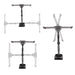 EAN 0065030897983 - StarTech.com TV-WALL-MOUNT-65FS soporte para TV 165,1 cm (65") Negro, Plata imagen 6