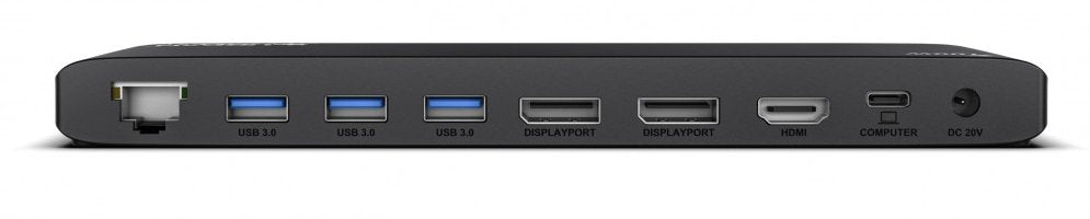 EAN 0888225023734 - Urban Factory TCD49UF base para portátil y replicador de puertos USB Tipo C Negro imagen 4