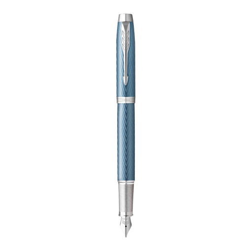 EAN 3026981436512 - Parker IM Premium pluma estilográfica Sistema de carga por cartucho Azul, Gris 1 pieza(s) imagen 1