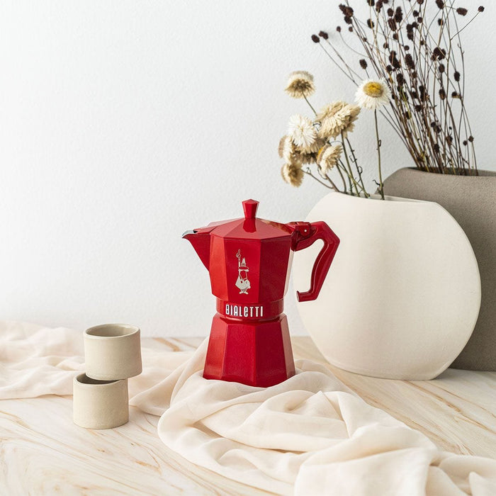 EAN 8006363040358 - Bialetti Moka Exclusive Cafetera italiana Rojo imagen 2
