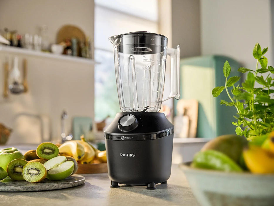 EAN 8720389001987 - Philips 3000 series HR2191/01 licuadora 2 L Batidora de vaso 600 W Negro, Transparente imagen 11
