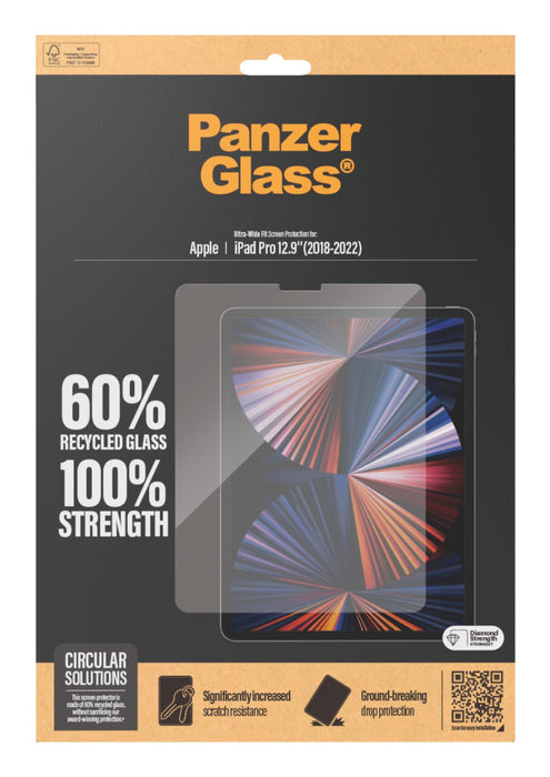 EAN 5715685000966 - PanzerGlass ® Screen Protector iPad Pro 12.9'' (2018, 2020, 2021, 2022) | Ultra-Wide Fit Protector de pan imagen 3
