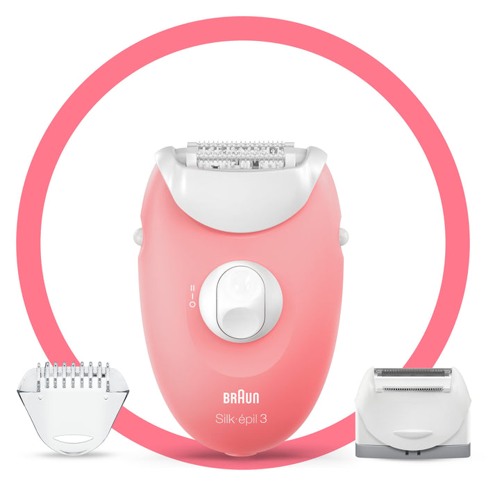 EAN 4210201423508 - Braun Silk-épil 3 -277 20 pinzas Blanco, Rosa imagen 1