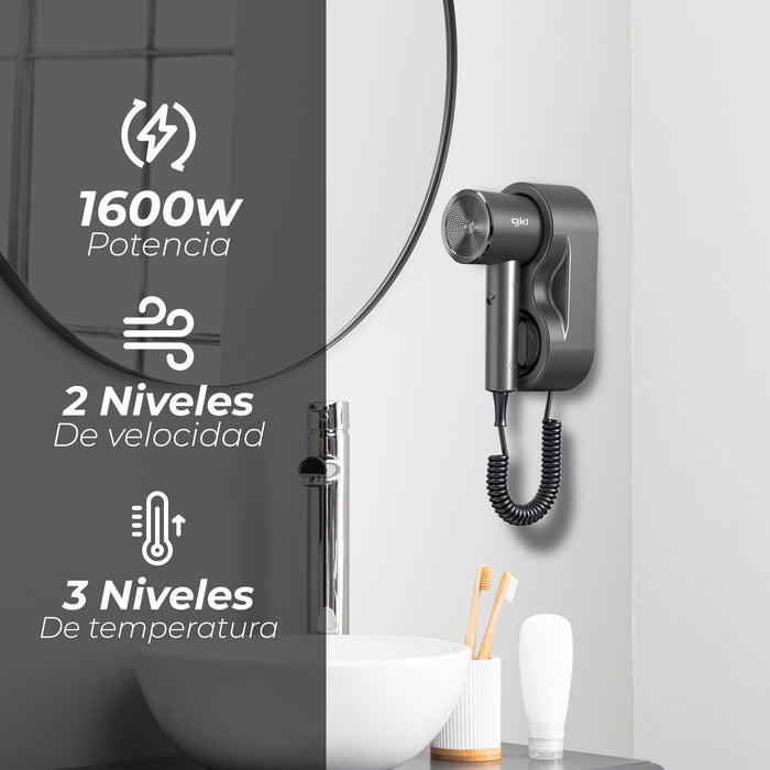 EAN 8426156018294 - Grunkel ONYXRESORT secador 1600 W Negro imagen 3