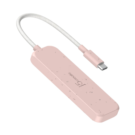 EAN 4712795087772 - j5create JCH341ER USB 3.2 Gen 1 (3.1 Gen 1) Type-C 10000 Mbit/s Rosa imagen 2