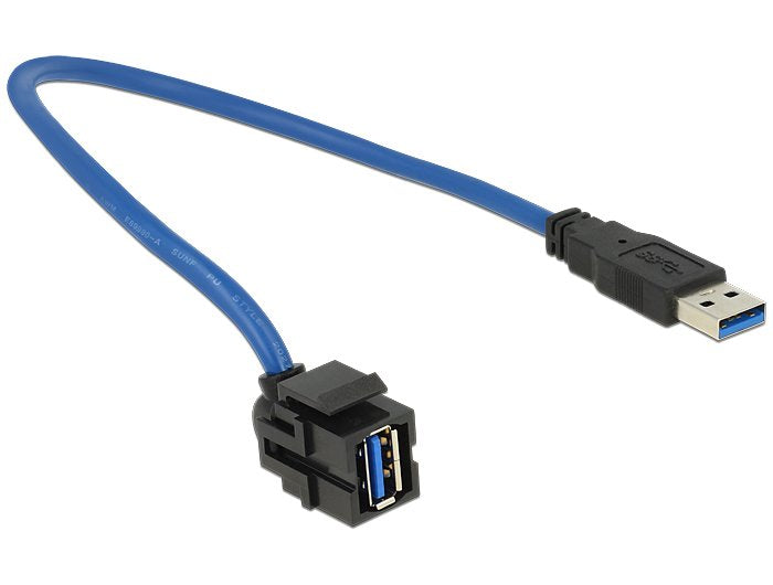 EAN 4043619863754 - DeLOCK 86375 cable USB USB 3.2 Gen 1 (3.1 Gen 1) 0,5 m USB A Azul imagen 1