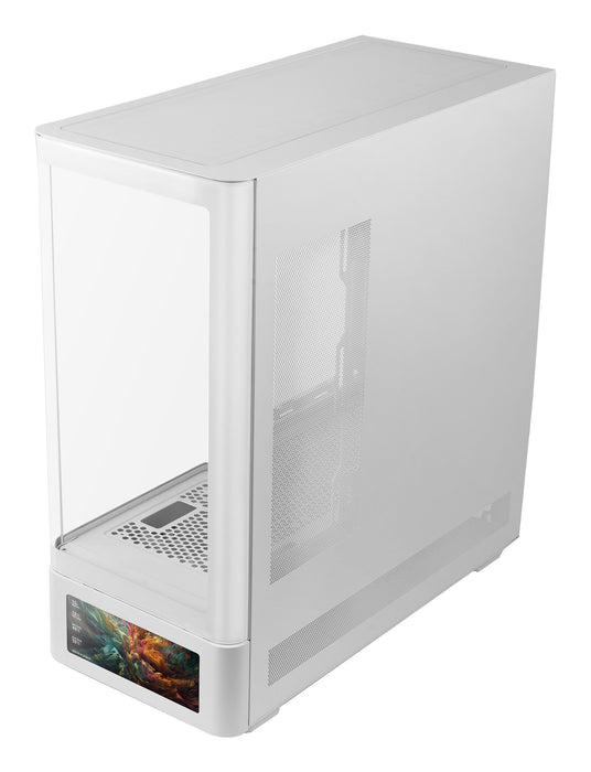 EAN 8435693112716 - Mars Gaming MCLCDPROW carcasa de ordenador Midi Tower Blanco imagen 4
