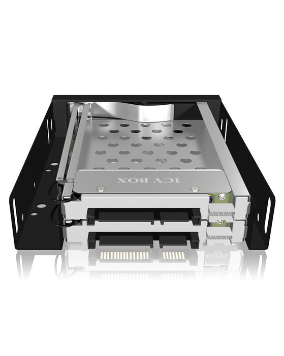 EAN 4250078189633 - ICY BOX IB-2227StS 8,89 cm (3.5") Bandeja para disco duro Negro imagen 4