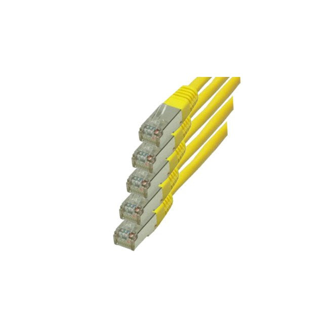EAN 4017538063441 - S/CONN maximum connectivity cat.6 S/FTP 0.5 m cable de red Amarillo 0,5 m Cat6 S/FTP (S-STP) imagen 1