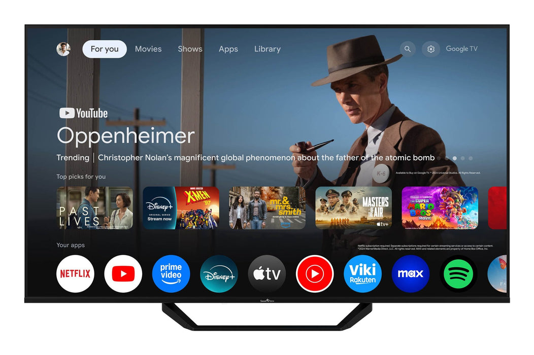 EAN 5999862971571 - Smart-Tech 55QG06K Televisor 139,7 cm (55") 4K Ultra HD Smart TV Wifi Negro 320 cd / m² imagen 1