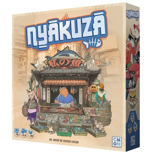 EAN 8435407650855 - Asmodee Nyakuza 40 min Juego de mesa Simulación económica imagen 1