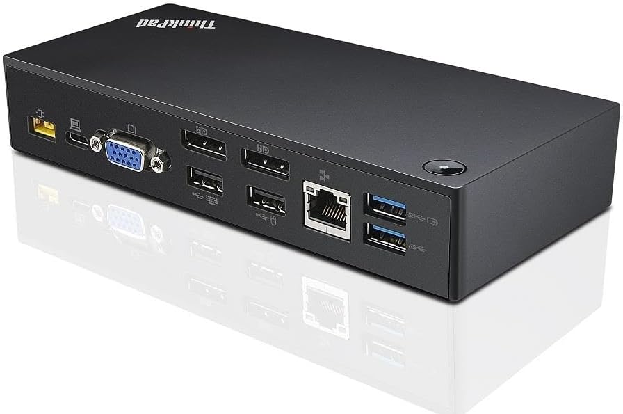 Docking Reacondicionado Lenovo Thinkpad Dock Usb-C Gen2  Vga Dp