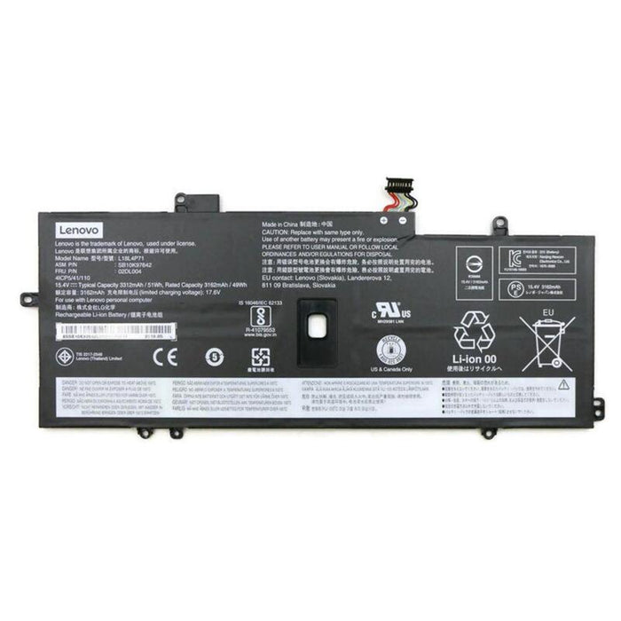 51wh Internal Lithium-Ion  Battery For Lenovo Thinkpad