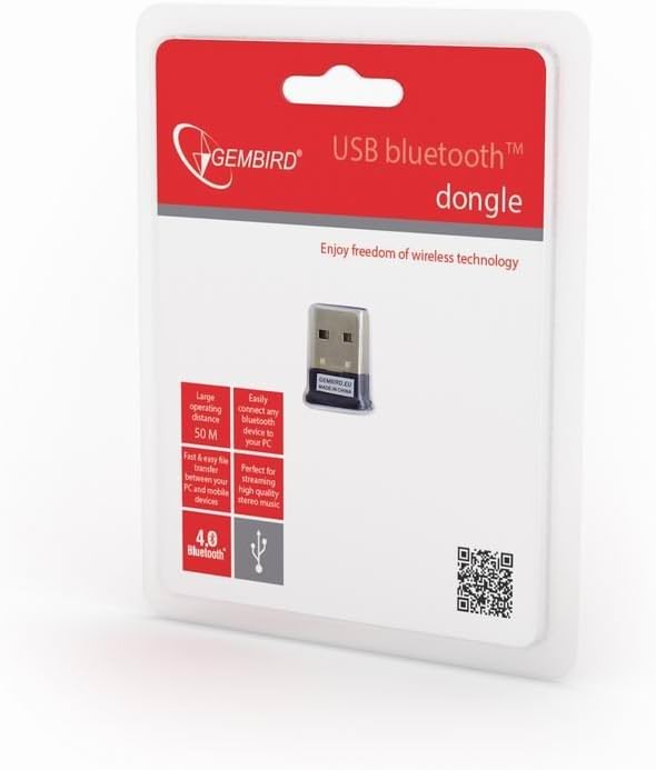 Gembird Adaptador Bluetooth Btd-Mini5 4.0 24mbit/S