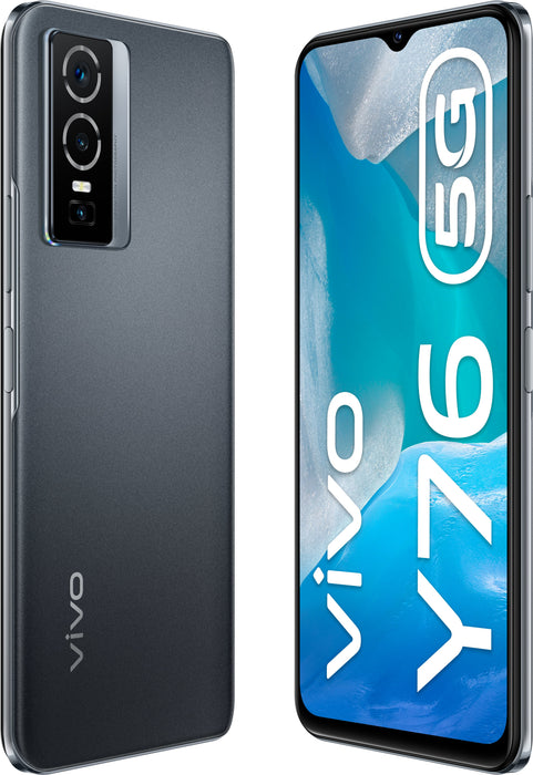 EAN 6935117867267 - VIVO Y76 5G 16,7 cm (6.58") SIM doble Android 12 USB Tipo C 8 GB 128 GB 4100 mAh Negro imagen 4
