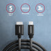 EAN 8595247905932 - Axagon BUMM3-CM10AB cable USB USB 3.2 Gen 1 (3.1 Gen 1) 1 m Micro-USB B USB C Negro imagen 2