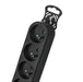 EAN 5902211108146 - Maclean MCE181 base múltiple 3 m 4 salidas AC Interior Negro imagen 4