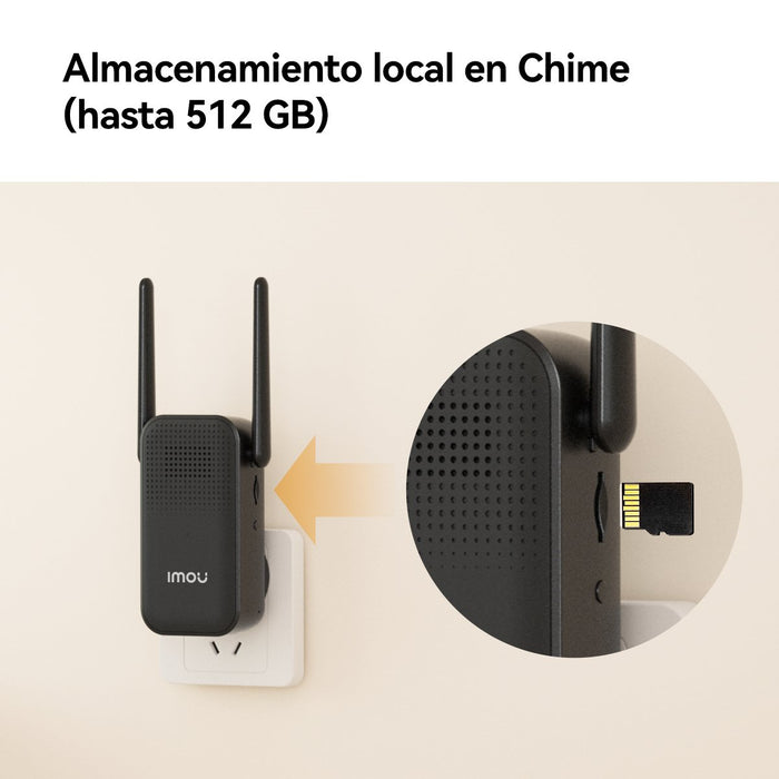 EAN 6976391032453 - Imou DB-3EP-4M0W/DS3 kit de timbre Negro imagen 12