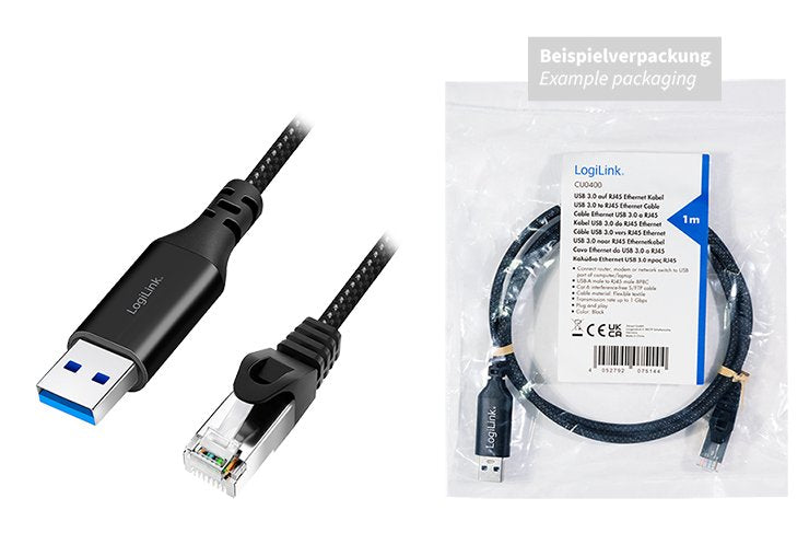 EAN 4052792075182 - LogiLink CU0404 cable de red Negro 5 m Cat6 S/FTP (S-STP) Alrededor imagen 6