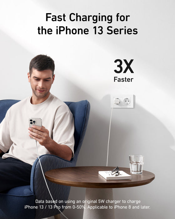 EAN 0194644125646 - Anker 511 Charger (Nano Pro) offline only Teléfono móvil, Tableta Blanco USB Carga rápida Interior imagen 1